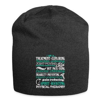 Physical Therapist Physical Therapist Treatment - Jersey Beanie - charcoal grey - Front