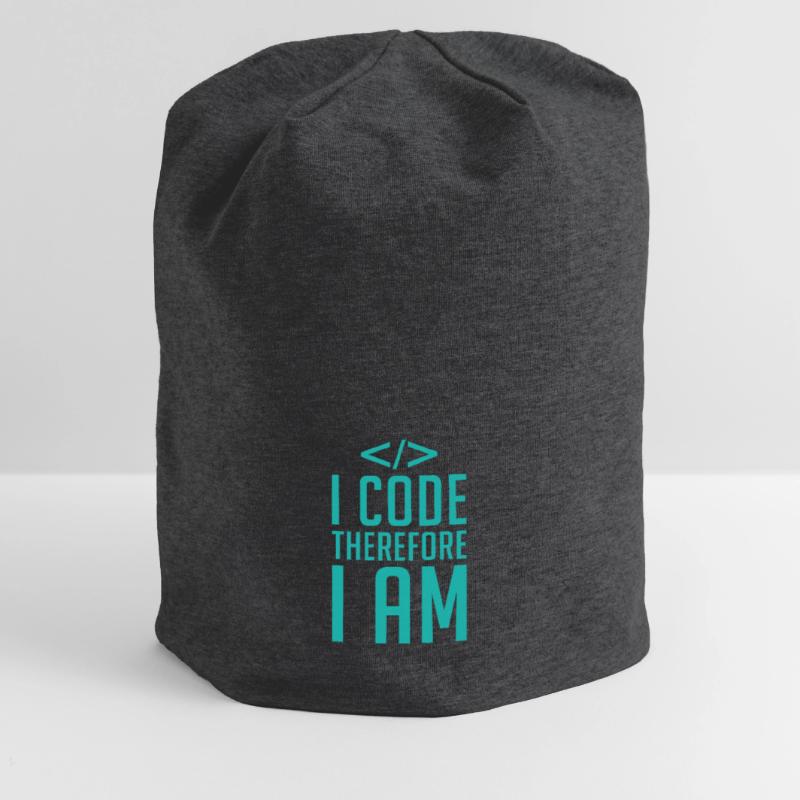 Programmierer Entwickler Coder Code Jersey-Beanie
