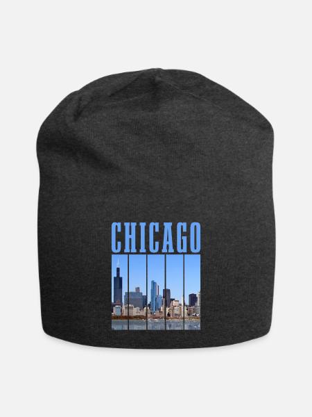 Chicago, Illinois - Jersey-Beanie - Anthrazit