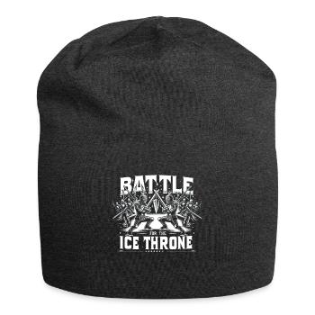 Patinage sur glace Patineurs sur glace - Bonnet en jersey - charbon - Devant