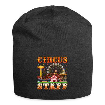 Zirkus - Jersey-Beanie - Anthrazit - Vorne