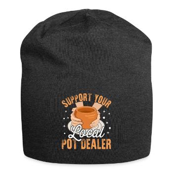 Pot Dealer - Jersey-Beanie - Anthrazit - Vorne