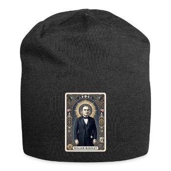 William McKinley Tarotkarte - Jersey-Beanie - Anthrazit - Vorne