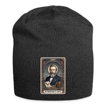 Rutherford B. Hayes Tarotkarte - Jersey-Beanie - Anthrazit - Vorne