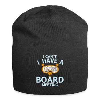 Board Meeting Wintersport Skibrille Snowboard Spru - Jersey-Beanie - Anthrazit - Vorne
