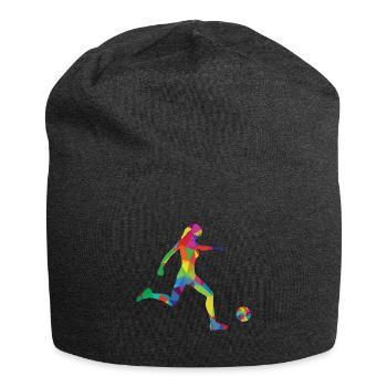 Fußball Mädchen Fussball Trikot - Jersey-Beanie - Anthrazit - Vorne