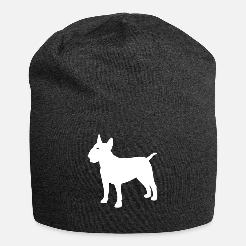 Bullterrier - Jersey-Beanie - Anthrazit