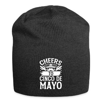 Bravo au Cinco de Mayo pour les Mexicains - Bonnet en jersey - charbon - Devant