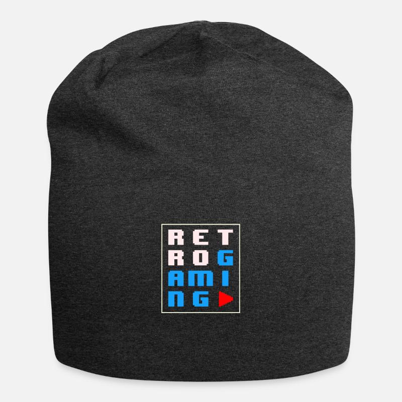 Retrogaming - Jersey-Beanie - Anthrazit