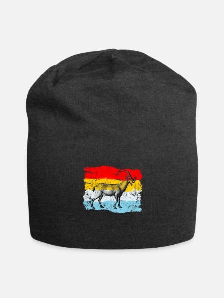 Ziege - Jersey-Beanie - Anthrazit