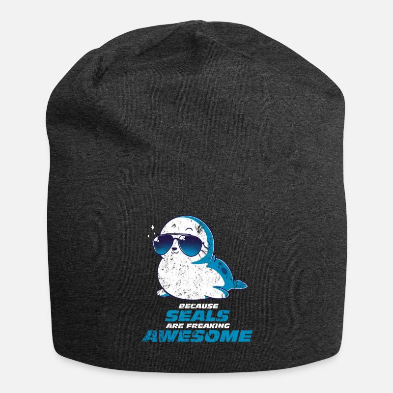Robbe - Jersey-Beanie - Anthrazit