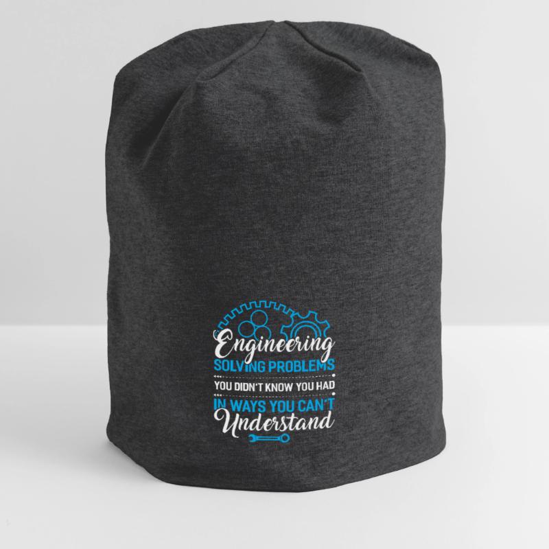 Engineer Mechanical Engineering Electrical Engineering Gift Jersey Beanie
