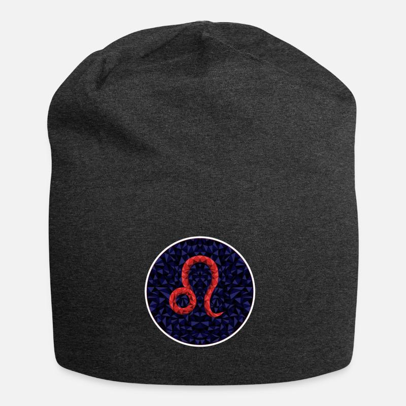 Leo - Jersey-Beanie - Anthrazit