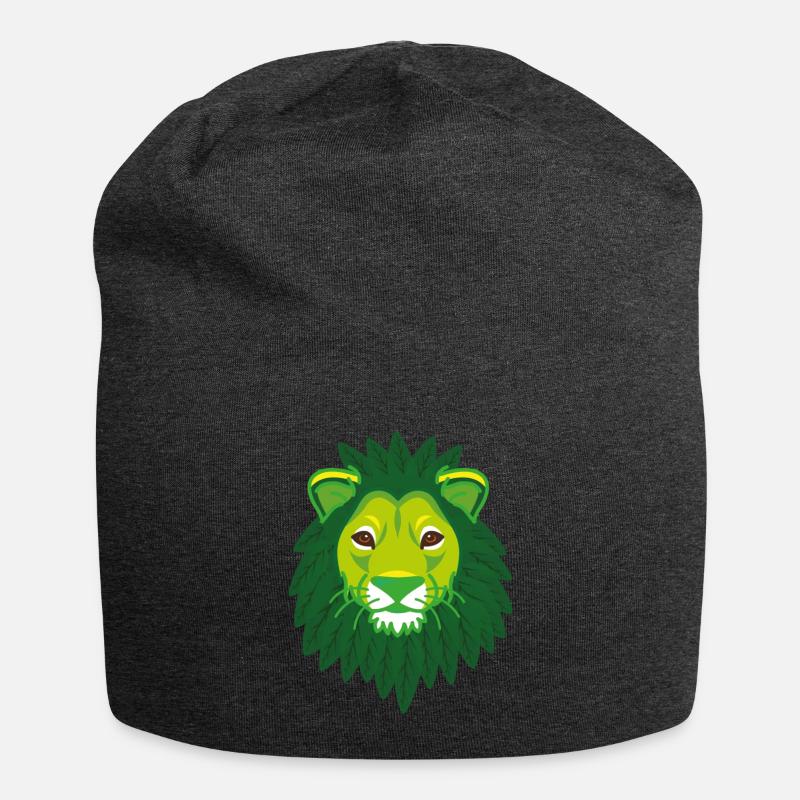 Gemüselöwe - Jersey-Beanie - Anthrazit