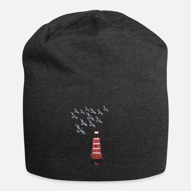 Leuchtturm - Jersey-Beanie - Anthrazit