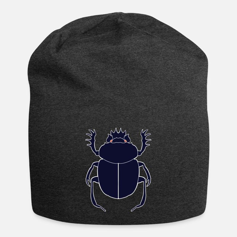 Skarabäus - Jersey-Beanie - Anthrazit