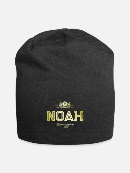 Noah - Jersey-Beanie - Anthrazit