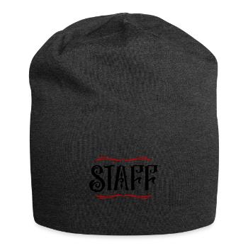 Membre du personnel - Bonnet en jersey - charbon - Devant