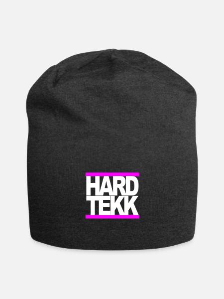 HARDTEKK - Jersey-Beanie - Anthrazit