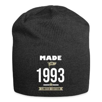 MADE IN 1993 born in 1993 birthday 30 years - Jersey Beanie - charcoal grey - Front