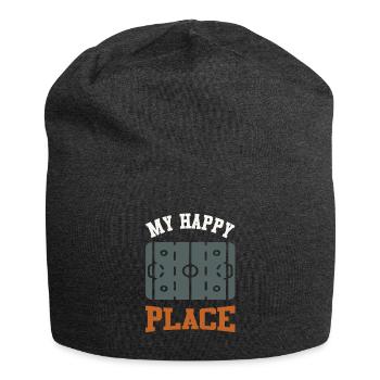 ice hockey feld - Jersey-Beanie - Anthrazit - Vorne