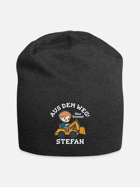 Stefan Vorname Bagger - Jersey-Beanie - Anthrazit