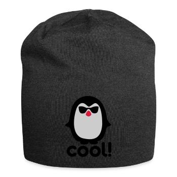 Pinguïn frais - Bonnet en jersey - charbon - Devant