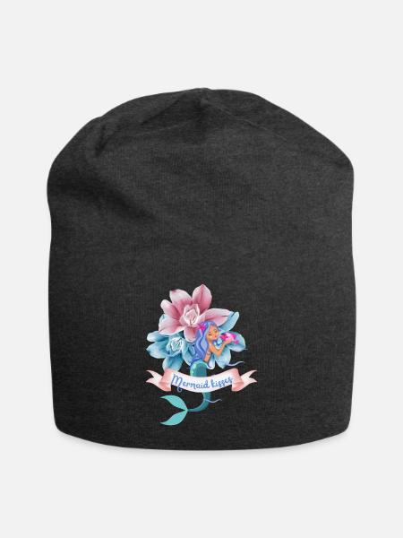 Mermaid kisses - Jersey-Beanie - Anthrazit