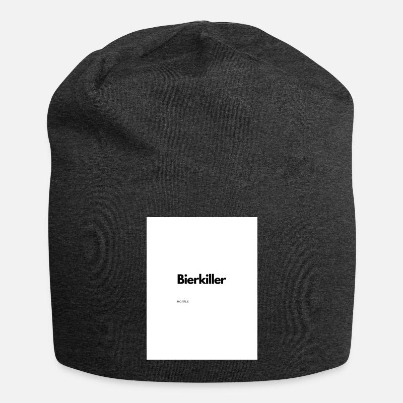 Bierkiller - Jersey-Beanie - Anthrazit