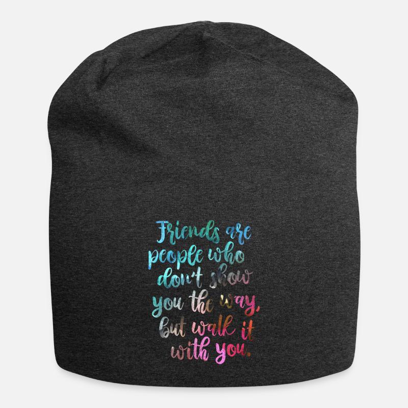 Gute Freunde - Jersey-Beanie - Anthrazit