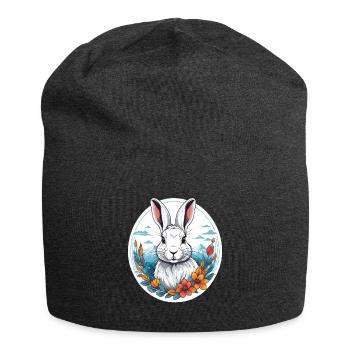 Lièvre arctique - Bonnet en jersey - charbon - Devant