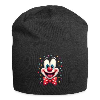 Carnival Clown Costume Carnival Carnival - Jersey Beanie - charcoal grey - Front