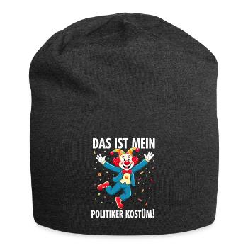 Carnival Costume Politician Carnival Carnival - Jersey Beanie - charcoal grey - Front