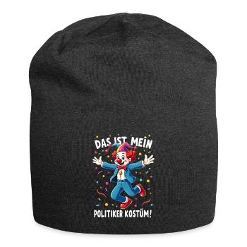 Carnival Costume Politician Carnival Carnival - Jersey Beanie - charcoal grey - Front