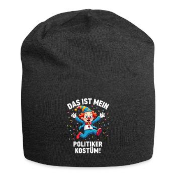 Carnival Costume Politician Carnival Carnival - Jersey Beanie - charcoal grey - Front