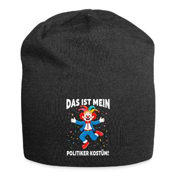 Carnival Costume Politician Carnival Carnival - Jersey Beanie - charcoal grey - Front