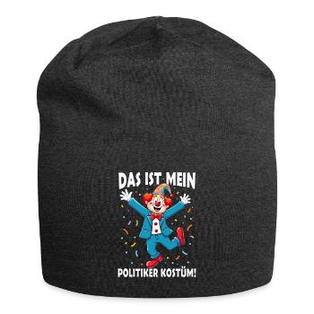 Carnival Costume Politician Carnival Carnival - Jersey Beanie - charcoal grey - Front