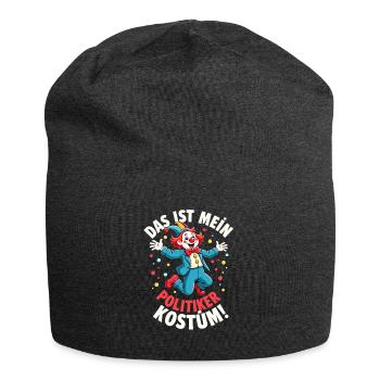 Carnival Costume Politician Carnival Carnival - Jersey Beanie - charcoal grey - Front