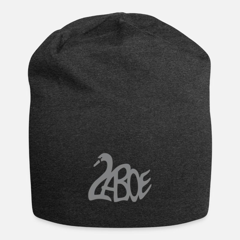 Laboe Schwan grau - Jersey-Beanie - Anthrazit