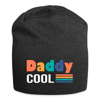 Daddy cool daddy cool gift daddy - Jersey Beanie - charcoal grey - Front