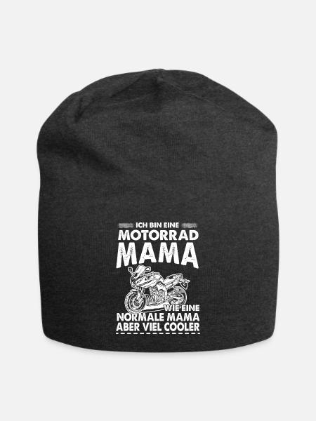 Motorrad Mama - Jersey-Beanie - Anthrazit