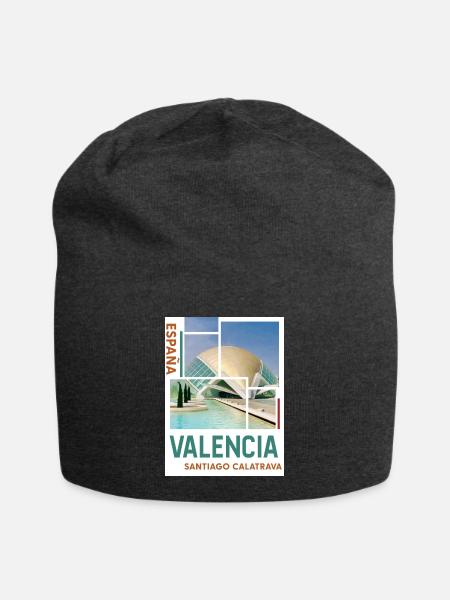 Valencia - Jersey-Beanie - Anthrazit