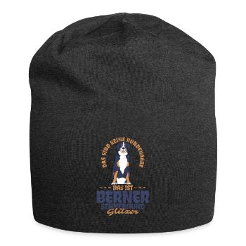 Das Sind Keine Hundehaare Berner Sennenhund - Jersey-Beanie - Anthrazit - Vorne