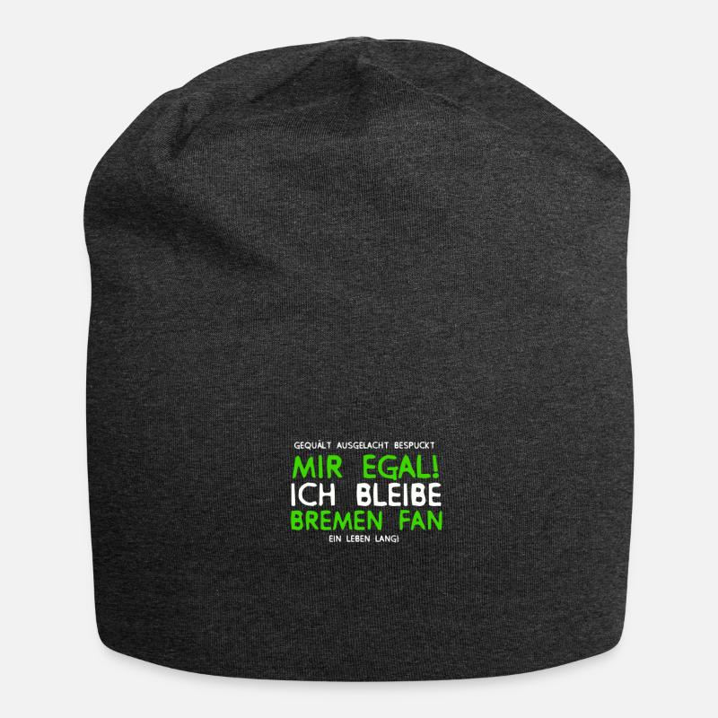 Bremen - Jersey-Beanie - Anthrazit