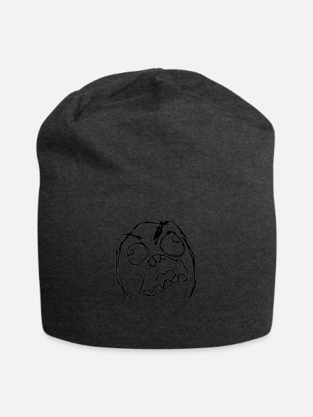 rage - Jersey-Beanie - Anthrazit