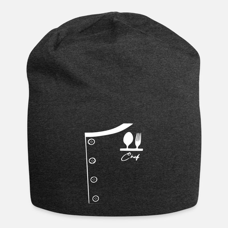 Chefkoch - Jersey-Beanie - Anthrazit