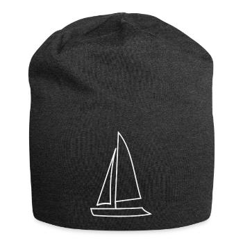 Voilier - Bonnet en jersey - charbon - Devant