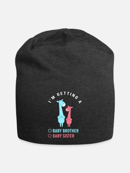 Gender Reveal - Jersey-Beanie - Anthrazit