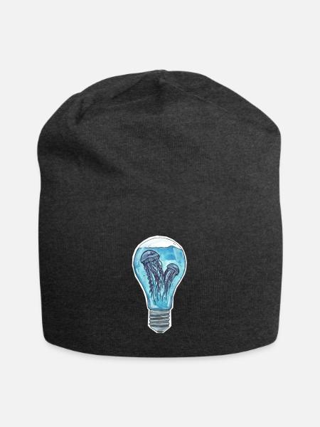 Jellyfish - Jersey-Beanie - Anthrazit