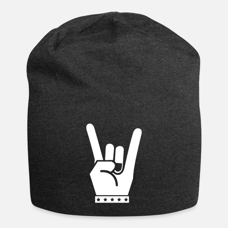 Rock - Jersey-Beanie - Anthrazit